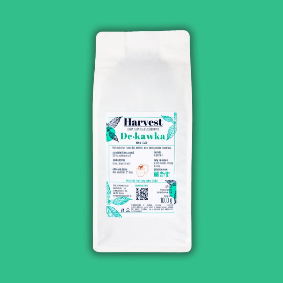 kawa bezkofeinowa dekawka harvest