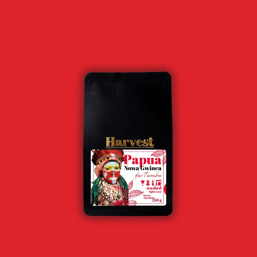 papua nowa gwinea harvest kawa