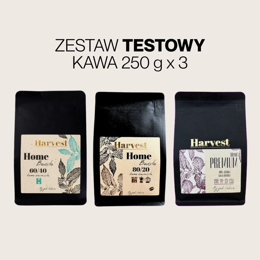 zestaw kaw 250 g harvest